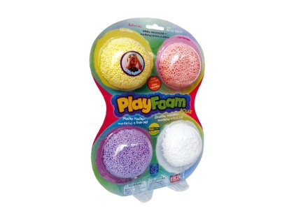 PlayFoam® 4pack-G Modelína/Plastelína kuličková 4 barvy na kartě 18x27x4cm