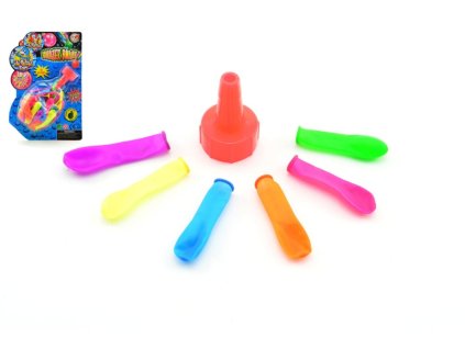 Vodní bomby 80ks s nástavcem na kohoutek na kartě 14x21x4cm