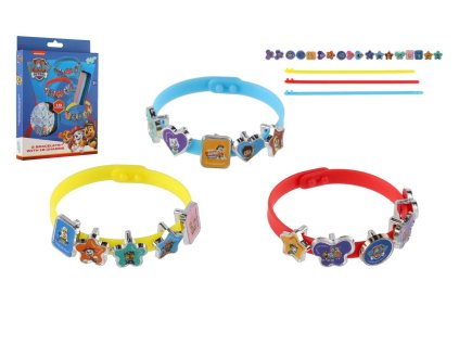 Vyrob si náramek Tlapkova patrola/Paw Patrol kov/plast v krabičce 15x21x2,5cm