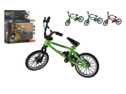 Kolo jízdní prstové 11x7cm kov/plast 3 barvy v krabičce 11,5x12x4cm