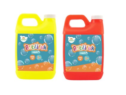 Náplň do bublifuku 1 litr 2 barvy v kanystru