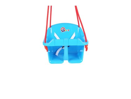 Houpačka Baby plast modrá nosnost 20kg 36x30x29cm 24m+