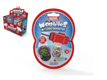 Wooblies s turbo vystřelovačem kov 4cm magnetické postavičky mix druhů v sáčku 12ks v boxu