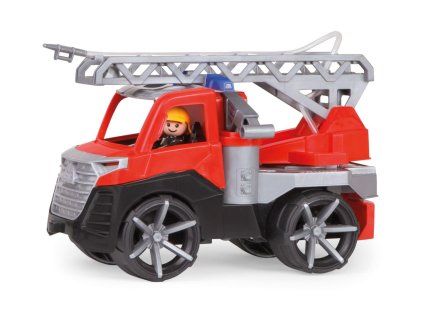 Auto Truxx 2 hasiči stříkající vodu plast 29cm s figurkou