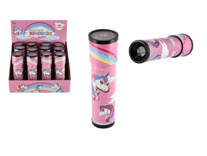 Kaleidoskop - Krasohled Jednorožec plast 16,5cm 12ks v boxu