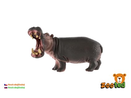 Hroch obojživelný zooted plast 11cm