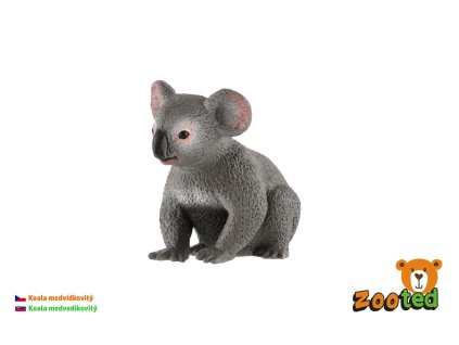 Koala medvídkovitý zooted plast 8cm