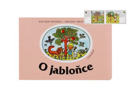 Knížka O jabloňce CZ text 24x16cm