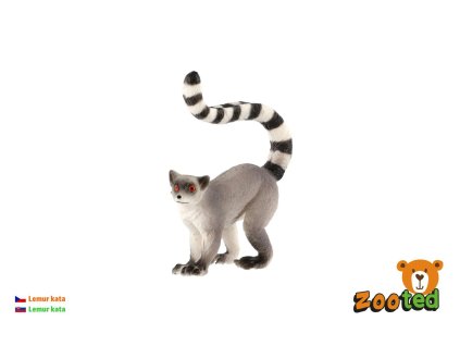 Lemur kata zooted plast 7cm