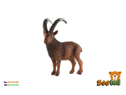 Koza horská zooted plast 8cm