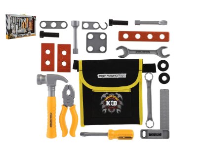 Sada nářadí s opaskem plast v krabici 46x28,5x5cm