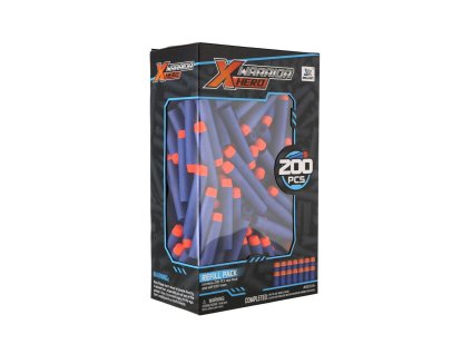 Náhradní pěnové náboje do pistole 200ks v krabici 17x28x9cm