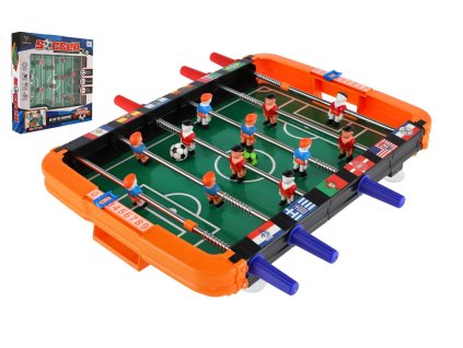 Kopaná/Fotbal stolní plast/kov společenská hra v krabici 37x34,5x6cm