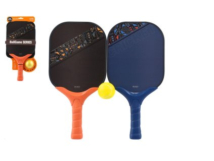 Pálky plážové 2 ks + míček plast 42cm na kartě