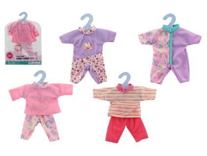 Šaty/Oblečky na panenky mix druhů v sáčku 22x31cm
