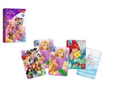 Černý Petr Princezny společenská hra v papírové krabičce 6x9x1cm 20ks v boxu