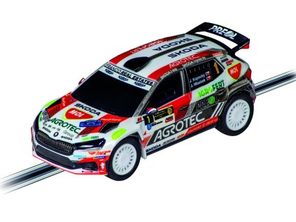 Auto Carrera GO!!! Škoda Fabia RS Rally 2 "Kopecky" plast 9cm na kartě