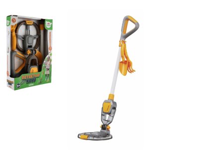 Detektor kovů/hledačka pokladů plast 65cm na baterie se světlem se zvukem v krabici 23x33x7cm