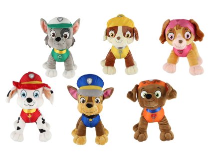 Figurka Tlapková patrola/Paw patrol plyš 6 druhů