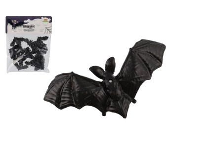 Netopýr 20ks plast 5x2,5cm v sáčku