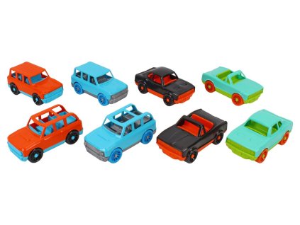 Auto/Autíčko plast 10cm na volný chod mix druhů