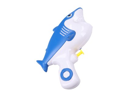 Vodní pistole žralok stříkající plast 13,5cm 12ks v boxu
