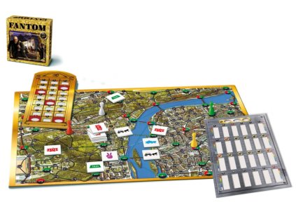 Fantom společenská hra Gold edition v krabici 25x25x6,5cm