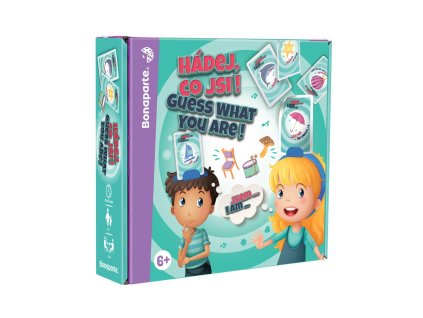 Hádej, co jsi! - Guess what you are! společenská hra v krabici 22,5x21x6cm