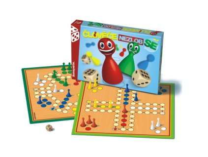 Člověče, nezlob se klasik společenská hra v krabici 35x23x4cm