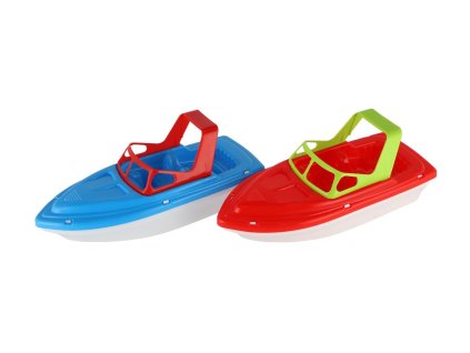 Loď/Člun do vody plast 2 barvy 11x28cm