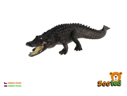 Aligátor čínský zooted plast 19cm
