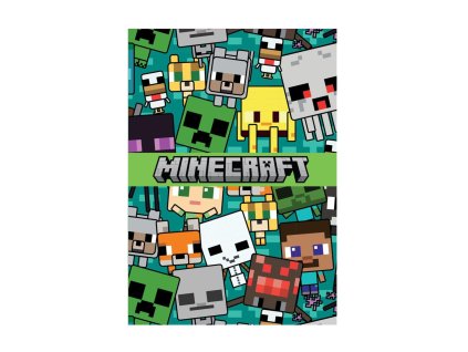 Poznámkový blok Minecraft A6 linkovaný 10,5x15cm