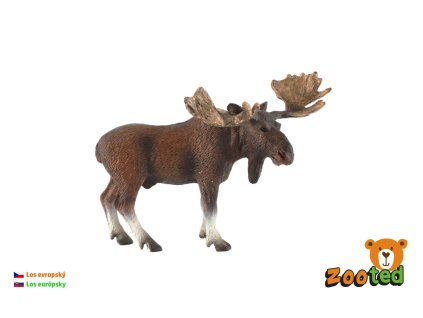 Los evropský zooted plast 13cm