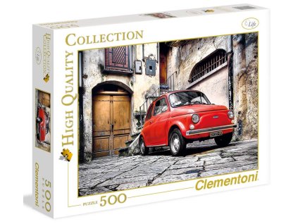 Clementoni - Puzzle 500 FIAT 500