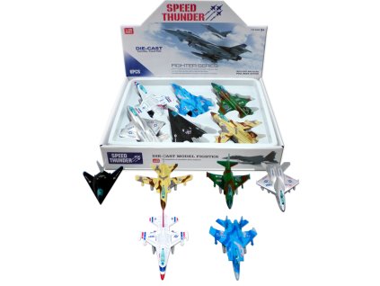 Bojové letadlo Stíhačka 1:128 - více druhů