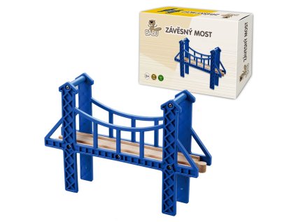 BABU vláčky - Most závěsný 30 cm