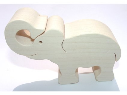 Fauna Dřevěné zvířátko slon