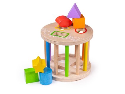 Bigjigs Baby Válec s tvary