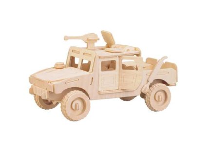 Woodcraft Dřevěné 3D puzzle Bojové vozidlo