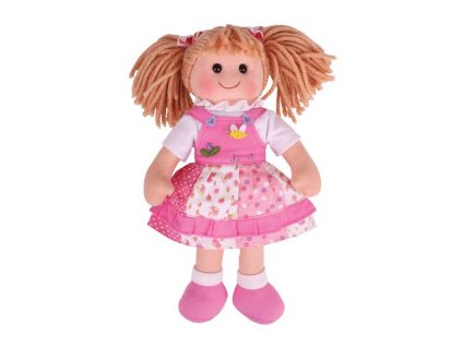 Bigjigs Toys Látková panenka Hayley 34 cm
