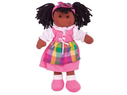 Bigjigs Toys Látková panenka Jessika 28 cm