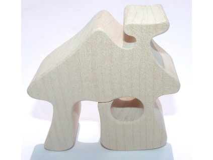 Fauna Dřevěný domeček přírodní