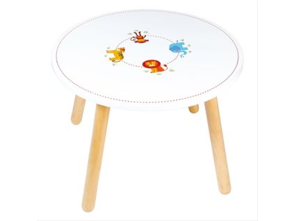 Tidlo Dřevěný stůl Animal