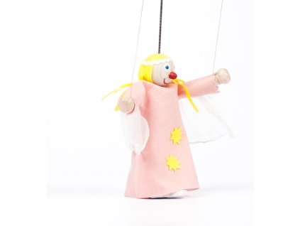 Gerlich Dřevěná loutka Víla Bublinka