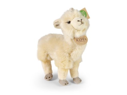 Rappa Plyšová lama Alpaka stojící 23 cm ECO-FRIENDLY