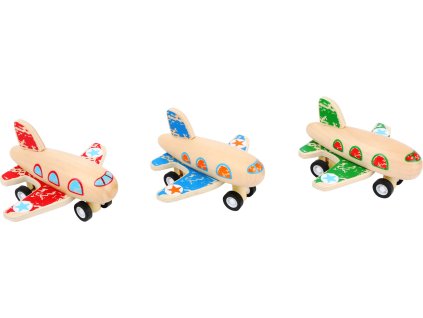 small foot Dřevěné natahovací letadlo 1 ks