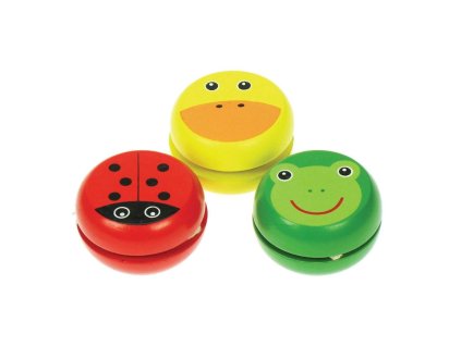 Bigjigs Toys Dřevěné jojo 1 ks