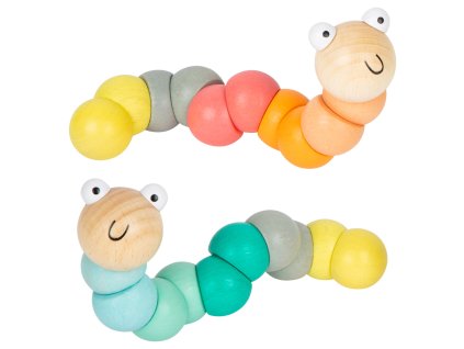 small foot Motorická hračka housenka 1 ks