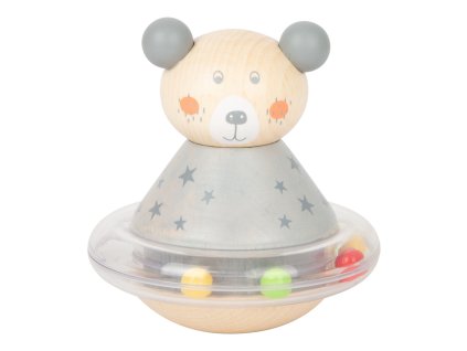 small foot Točíčí pastelové zvířátko 1 ks medvěd