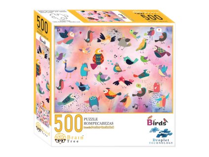 Brain Tree Puzzle Pohádkoví ptáci 500 dílků